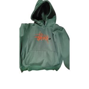 Vintage Unisex stussy hoodie will fit a woman small or a boys xl. EUC